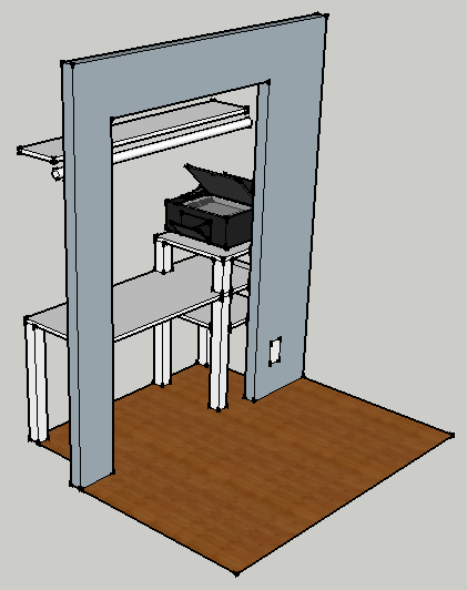 proposed closet design